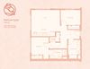 The Warren Two Bedroom Two Bathroom Floor Plan The Warren Two Bedroom Two Bathroom Floor Plan